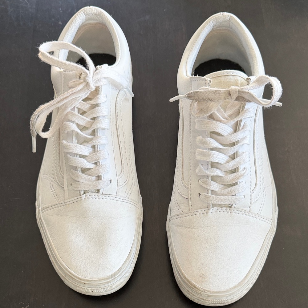 Vans All-White Sneakers